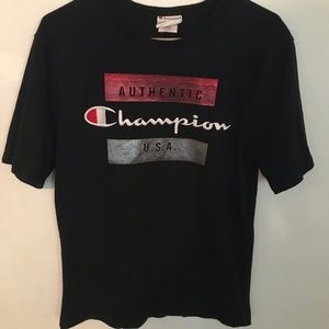 authentic men’s champion T shirt
